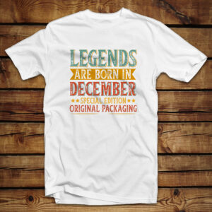 Unisex μπλουζάκι | Legends are born in  December