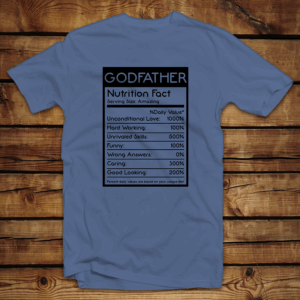 Μπλουζάκι unisex | Godfather Nutrition fact