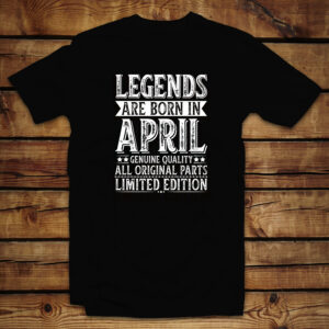 Unisex μπλουζάκι | Legends are born in April