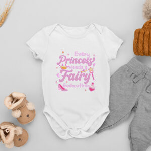 Βρεφικό Φορμάκι λευκό | Every Princess needs a Fairy Godmother