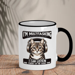 Δίχρωμη Κούπα | I'm multitasking