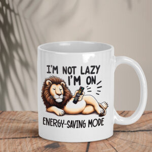 Λευκή Κούπα | I'm on energy saving mode