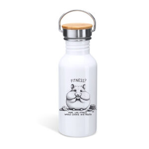 Μπουκάλι με καπάκι μπαμπού | Fitness