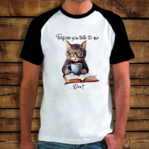 Baseball Μπλουζάκι | Before you talk to me don't