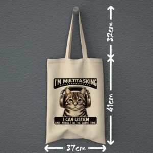 Οικολογική Υφασμάτινη Τσάντα | I'm multitasking
