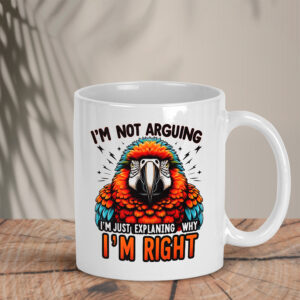 Λευκή Κούπα | I'm not arguing