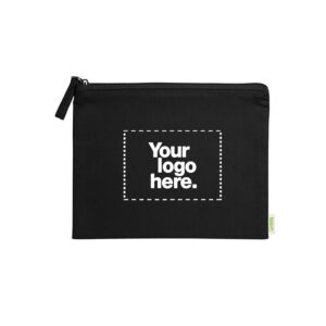 Τσαντάκι Νεσεσέρ Υφασμάτινο | Εκτύπωσε το | Μαύρο