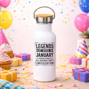 Μεταλλικά Μπουκάλια για Γενέθλια