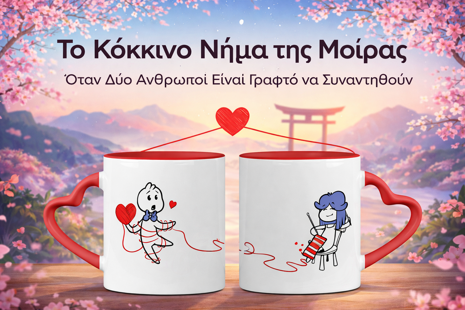 Άγιος Βαλεντίνος & Το Κόκκινο Νήμα της Μοίρας: Όταν η Αγάπη Είναι Γραφτό