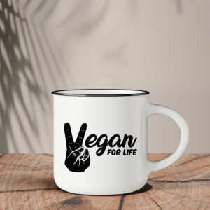 Ρετρό κούπα | Vegan for life