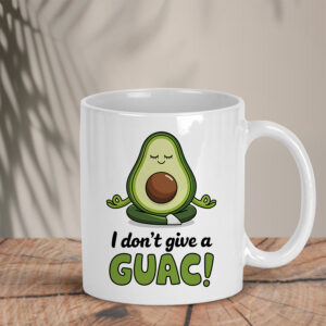 Λευκή κούπα | I don’t give a GUAC!