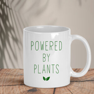 Λευκή κούπα | Powered by plants