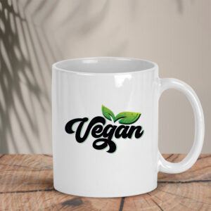 Λευκή κούπα | Vegan