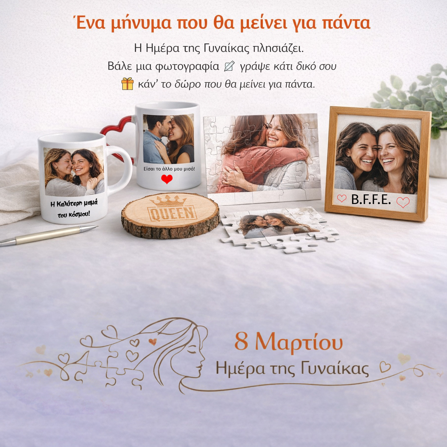 Το πιο όμορφο δώρο για την Ημέρα της Γυναίκας δεν αγοράζεται… δημιουργείται!