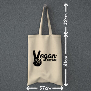 Οικολογική Υφασμάτινη Τσάντα | Vegan For Life
