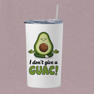 Tumbler θερμός | I don’t give a GUAC!