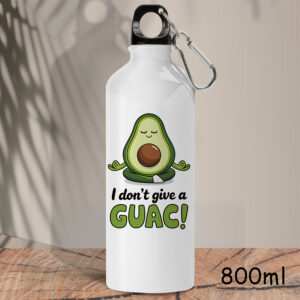 Μεταλλικό μπουκάλι 800 ml | I don’t give a GUAC!