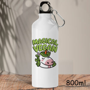 Μεταλλικό μπουκάλι 800 ml | Magical Vegan